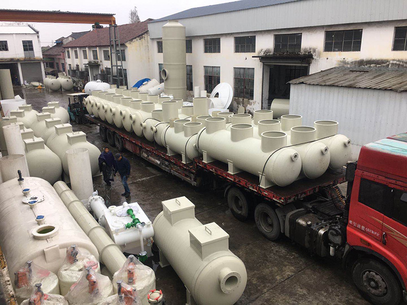發(fā)往杭州的某公司的pp儲罐